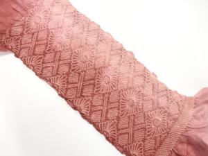 正絹　絞り　帯揚げ